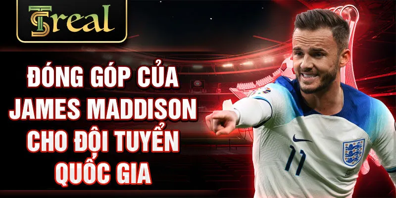 Đóng góp của James Maddison cho đội tuyển quốc gia